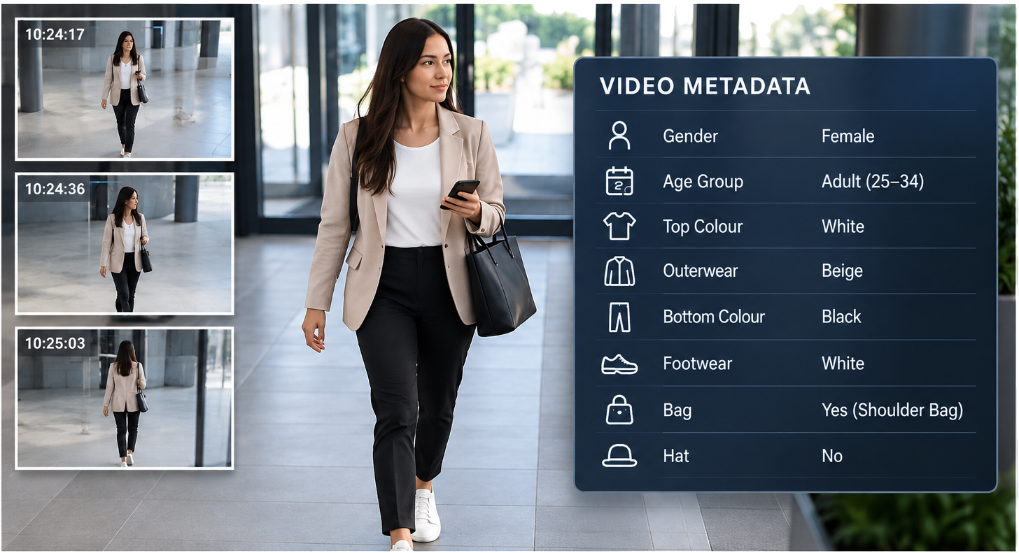 AcuPick intelligent person and vehicle search