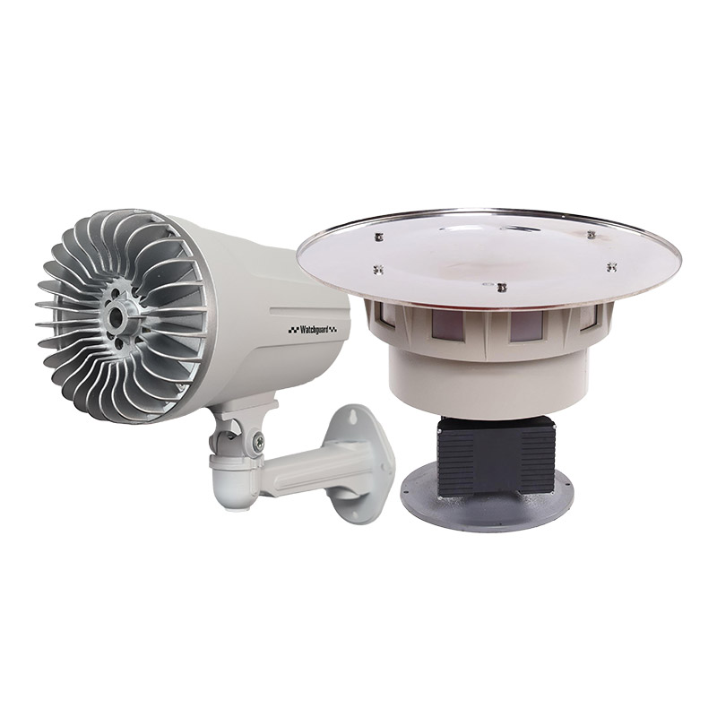 Watchguard Invasion Defence System fog generator bullet and motor-driven siren 