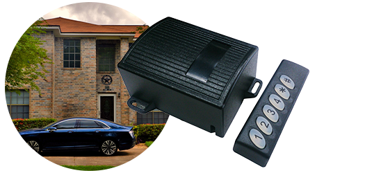 Car immobiliser and vehicle alarm system for anti-theft security