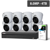 Compact 16 Channel 8.0MP HDCVI Surveillance Kit (8 x Motorised Cameras, 4TB HDD)