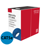 CAT5e UTP Cable (Blue) - 305m Pullbox