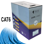 CAT6 Solid Core Cable Unshielded (Blue) - 305m Pullbox